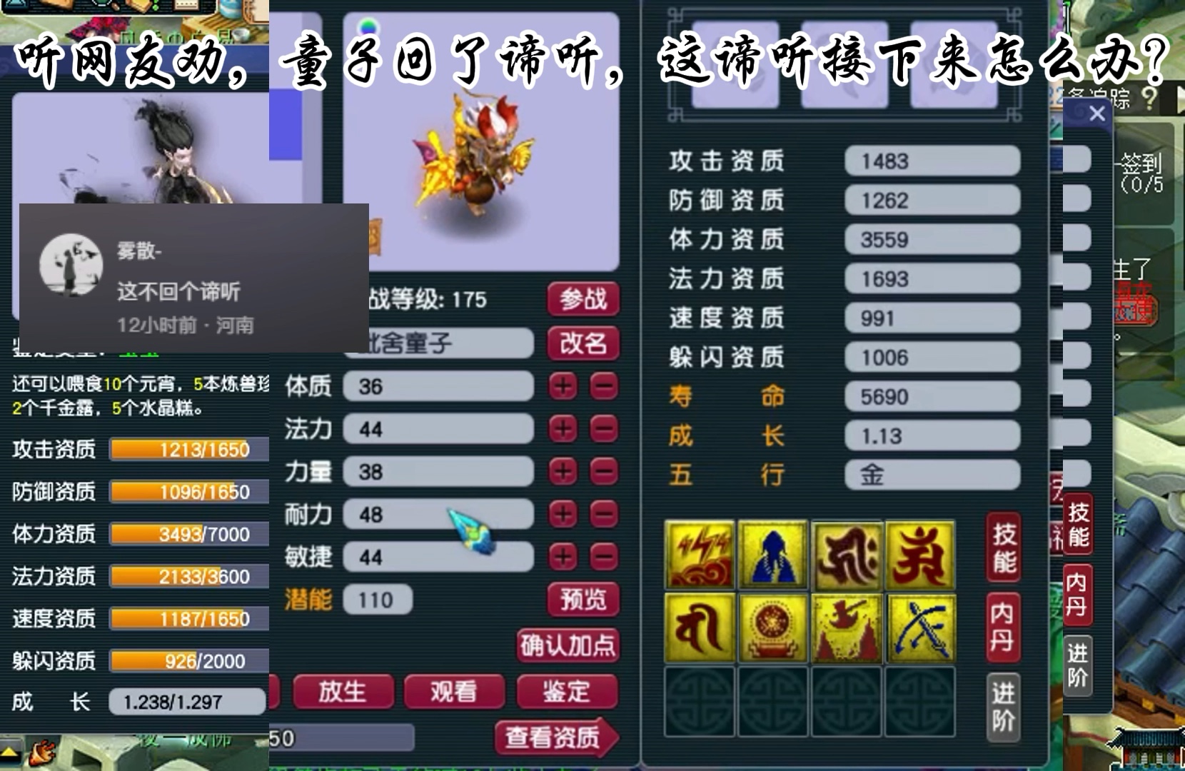 梦幻西游回把谛听