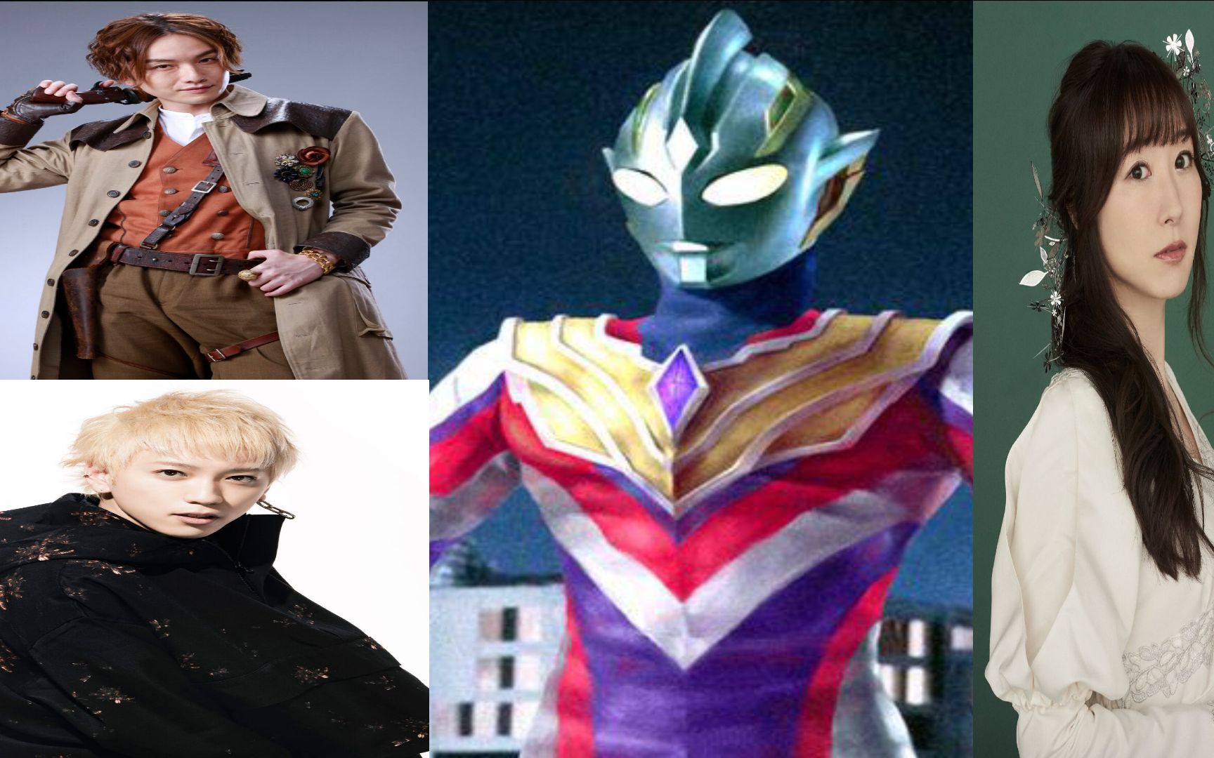 《特利迦奥特曼》的主题曲op《trigger》由佐久间贵生演唱,ed《なない