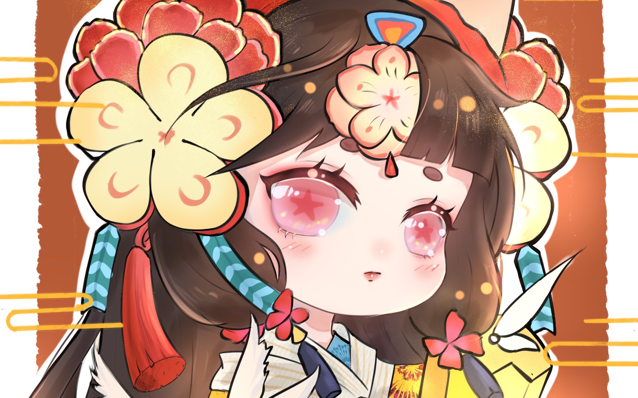 辉夜姬典藏皮q版头像(群活动抽奖送龟龟的)