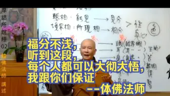 Download Video: 福分不浅，听到这段，每个人都可以大彻大悟，我跟你们保证--体佛法师