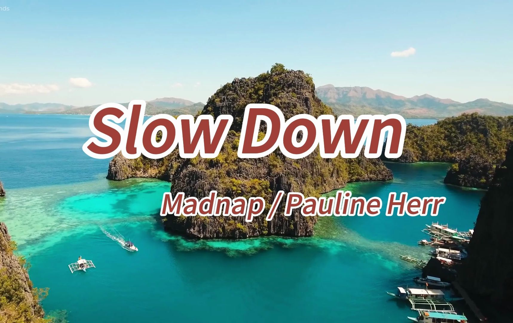 [图]宝藏英文歌曲分享《slow down》