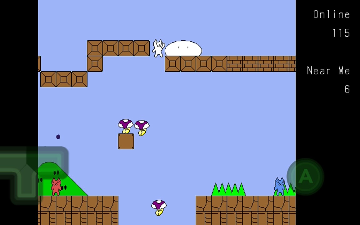 《猫里奥》第五关到上面去的方法