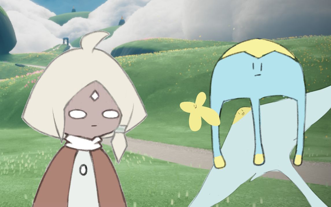 【sky光遇】光之生物的日常