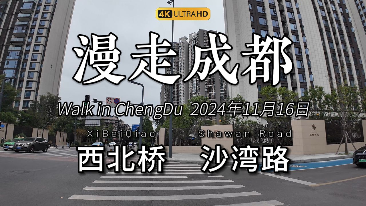 漫走成都!11月16日,今天去西北桥,原来的府河建材市场走走.哔哩哔哩bilibili