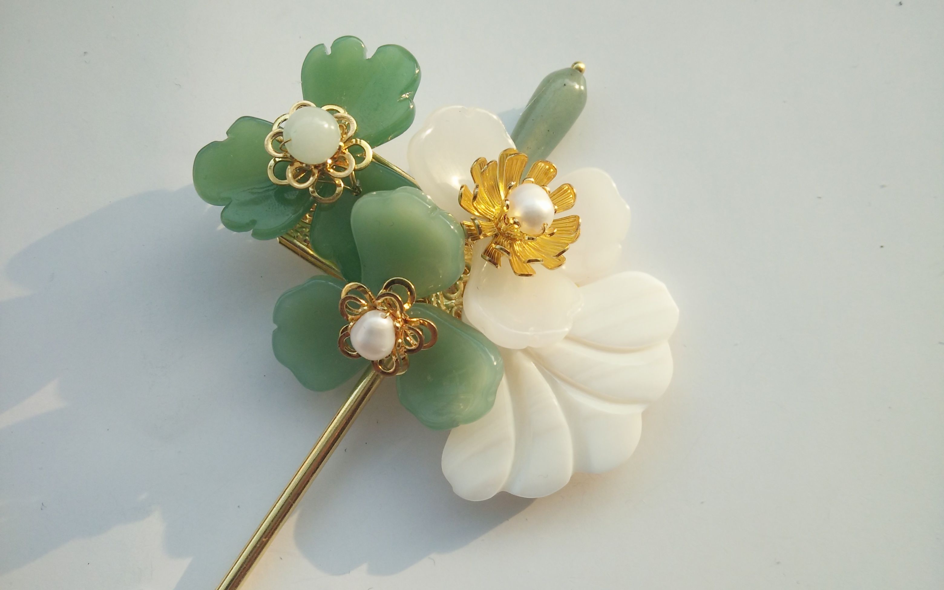 发簪——绿琉璃