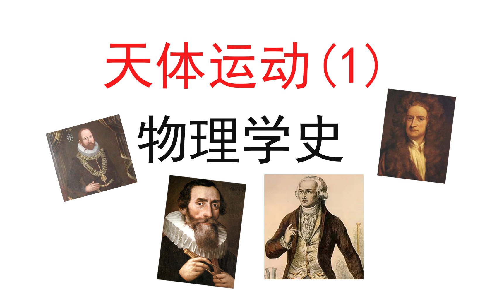 [图]80.【高中物理必修二】【万有引力与航天】物理学史