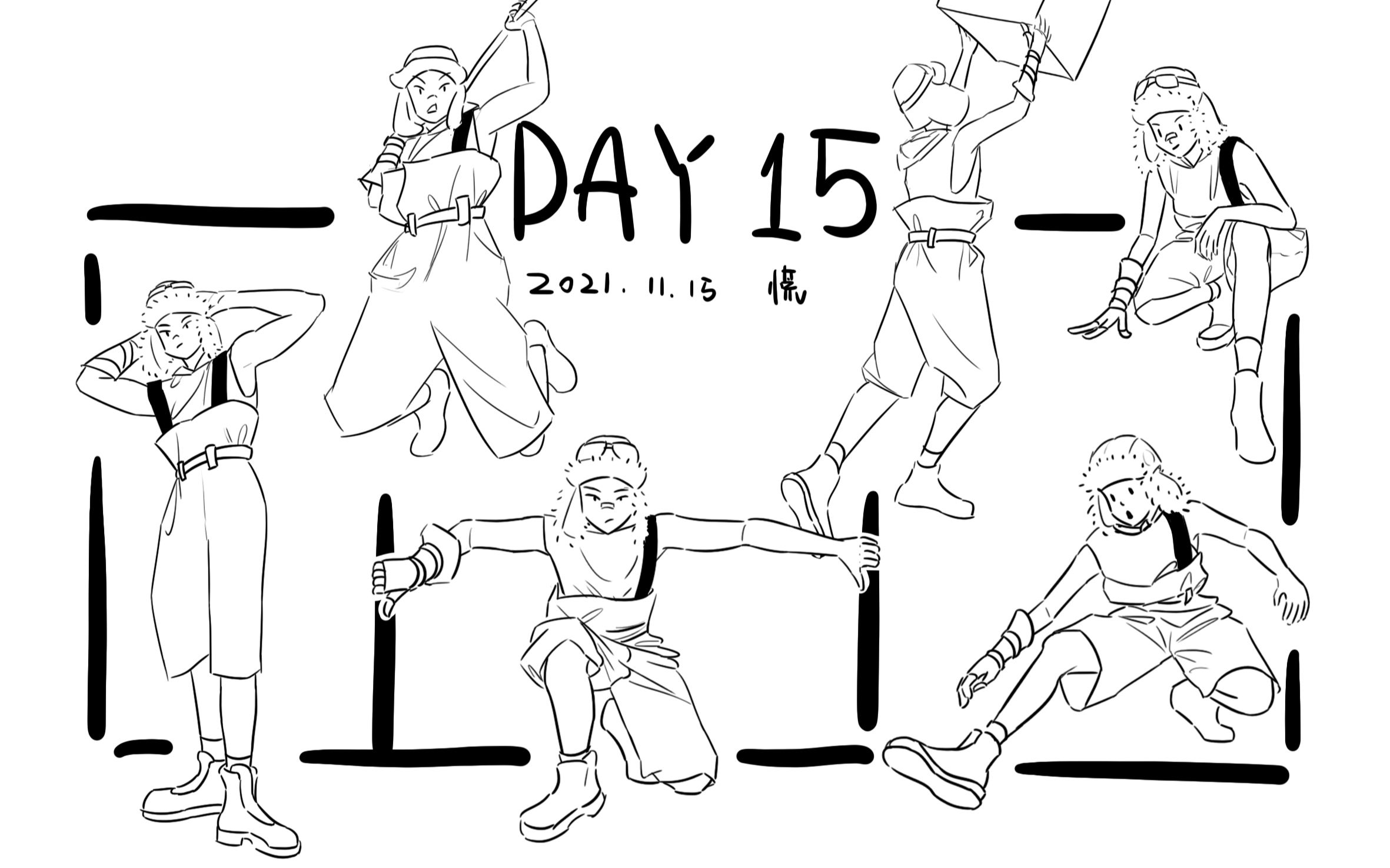 【板绘】速写60天挑战 day15