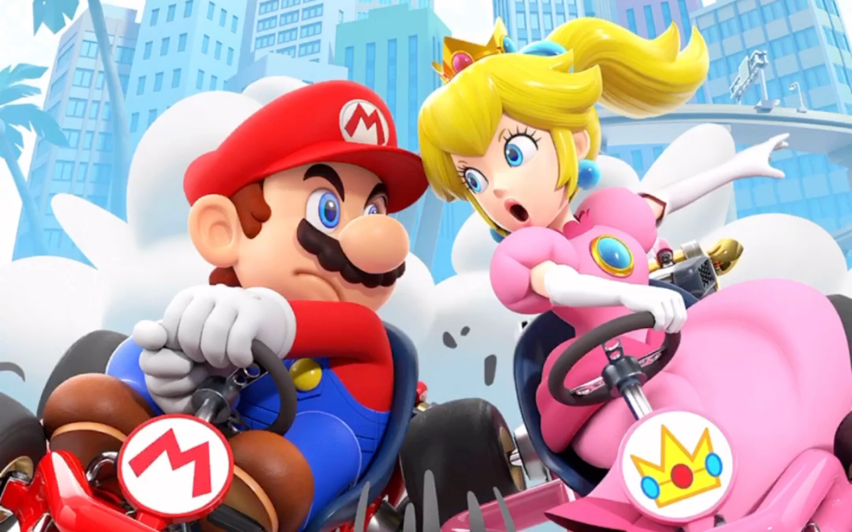 【w威威】 ep1 马里奥赛车 mario kart 任天堂游戏 ipad上就能玩 试玩