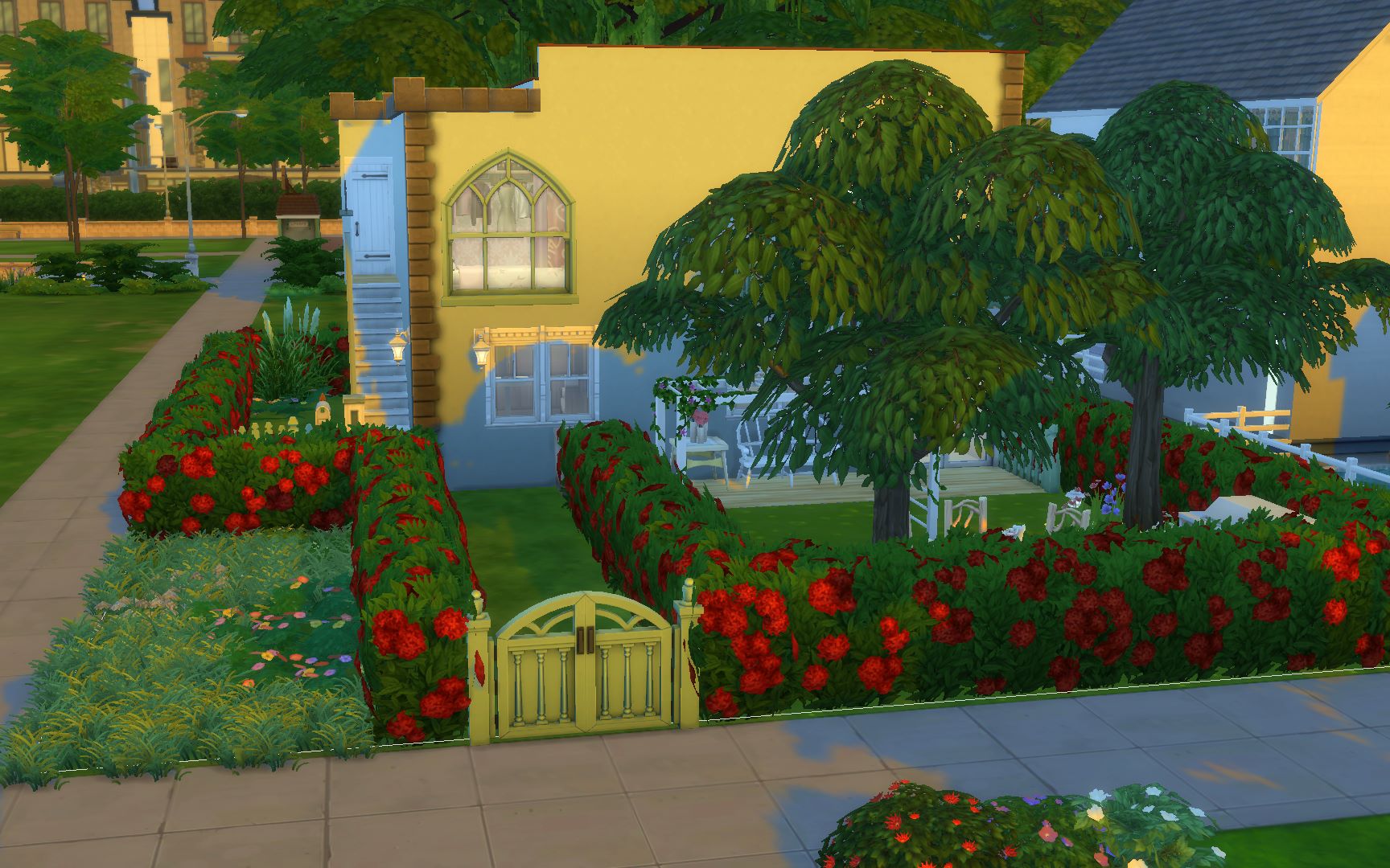 【模拟人生4】速建:一人独居花园小洋房 | 新手速建nocc