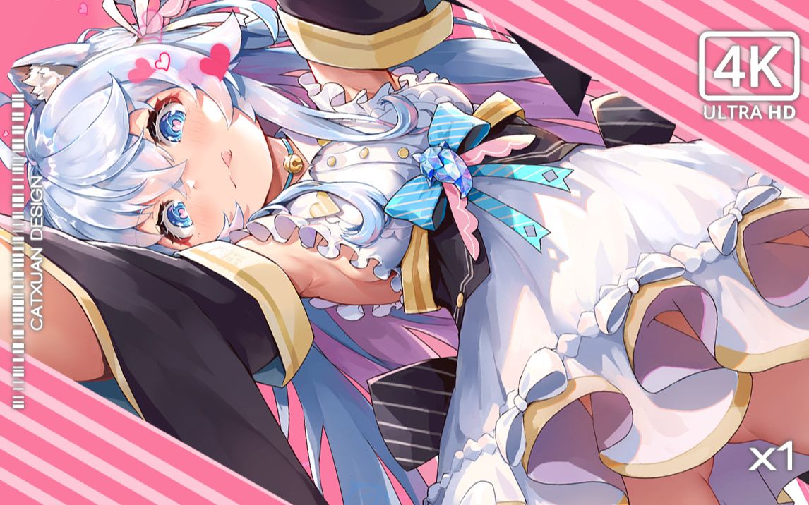 绘画过程原速录屏4k神乐七奈你不觉得我的衣服很可爱