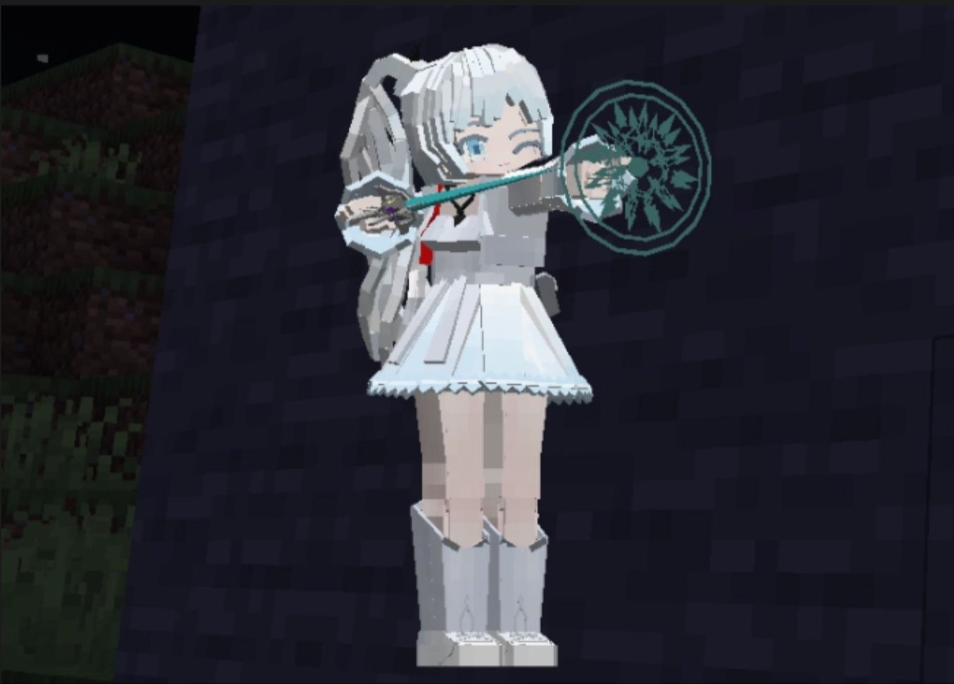 [YSM%RWBY]免费模型分享Weiss Schnee&柳叶白菀哔哩哔哩bilibili我的世界