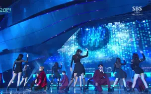 Скачать видео: 【4K 舞台】GOT7 + SEVENTEEN + TWICE + GFriend 《 Who's your mama 》SBS 20161226