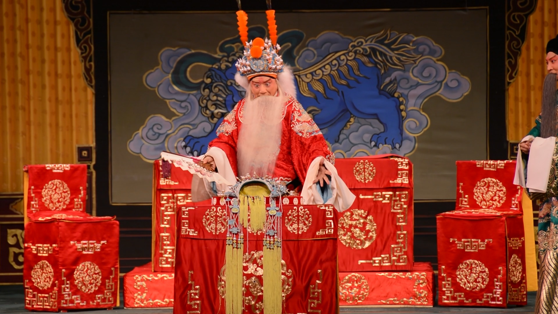 珠帘寨对唱一见珠宝帐中摆杜镇杰