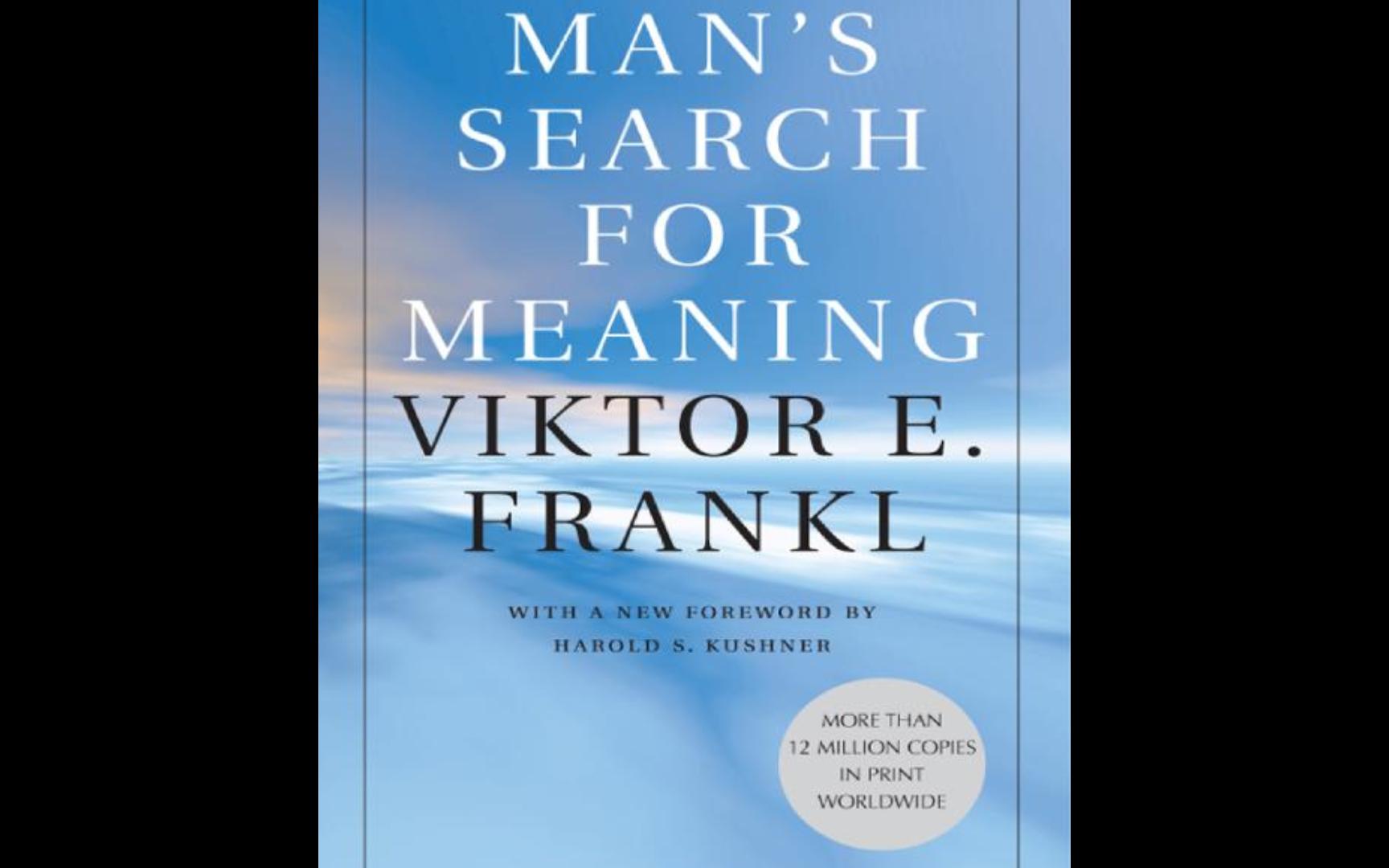 《Mans Search for Meaning》 (Viktor Emil Frankl) 活出生命的意义英文版电子书PDF哔哩哔哩bilibili