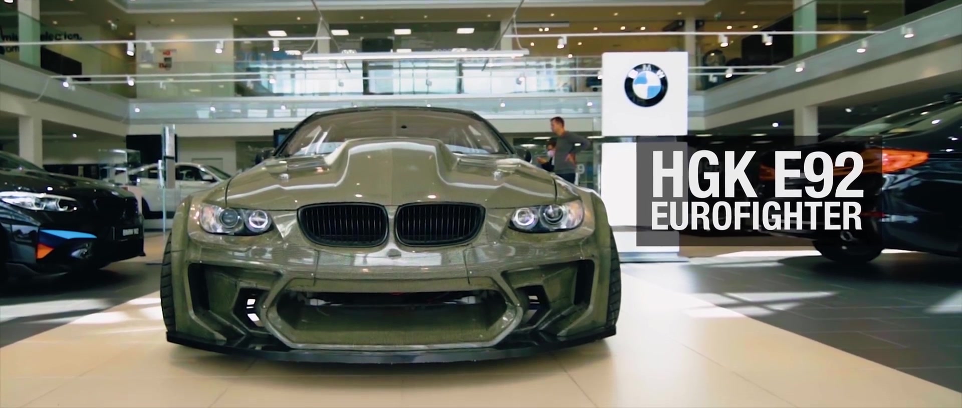 HGK造车记!全碳纤维车体 极致轻量化的 BMW  E92 EUROFIGHTER哔哩哔哩bilibili