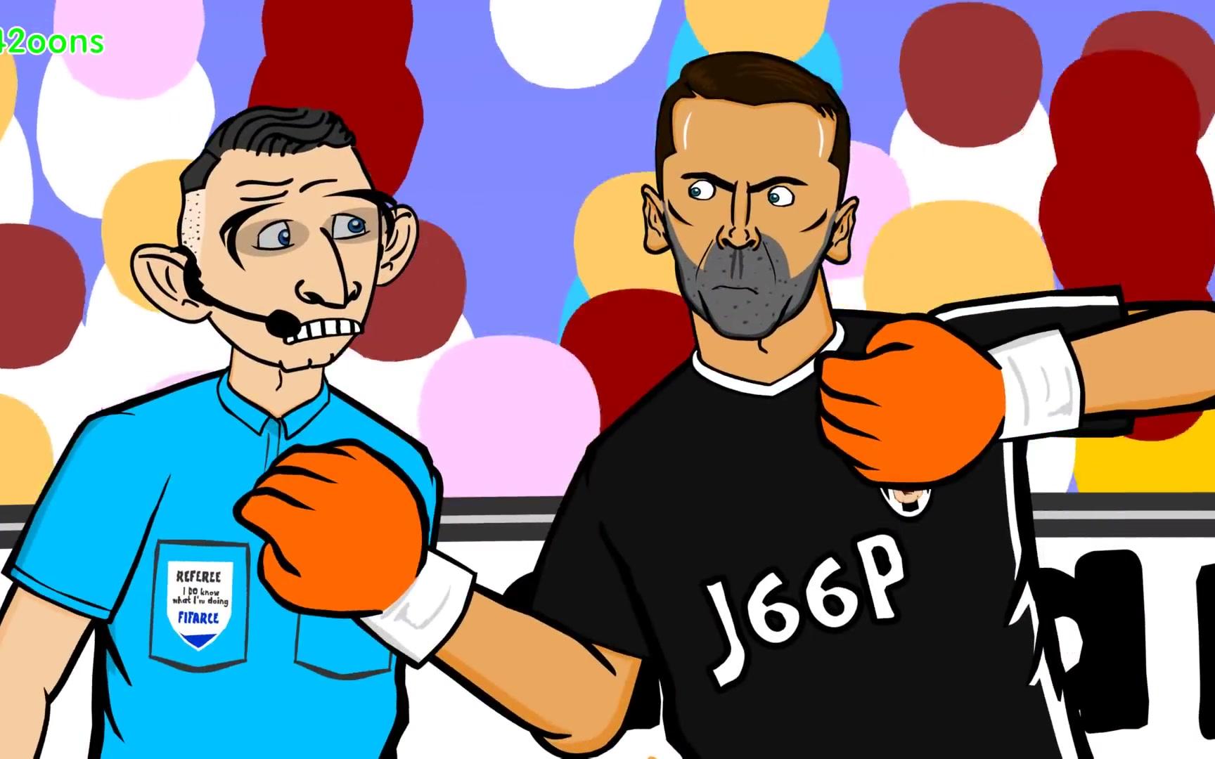 布冯被罚下的十个原因恶搞向