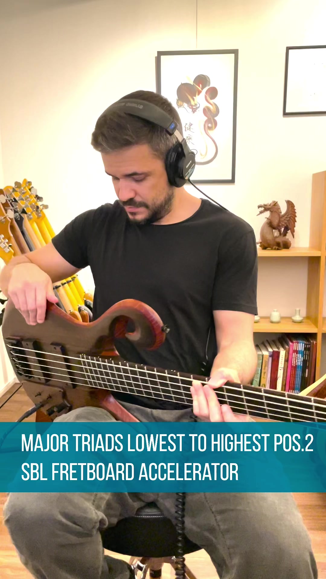 第12个品格以上的主要三合会 品格17 21中的最低到最高音符