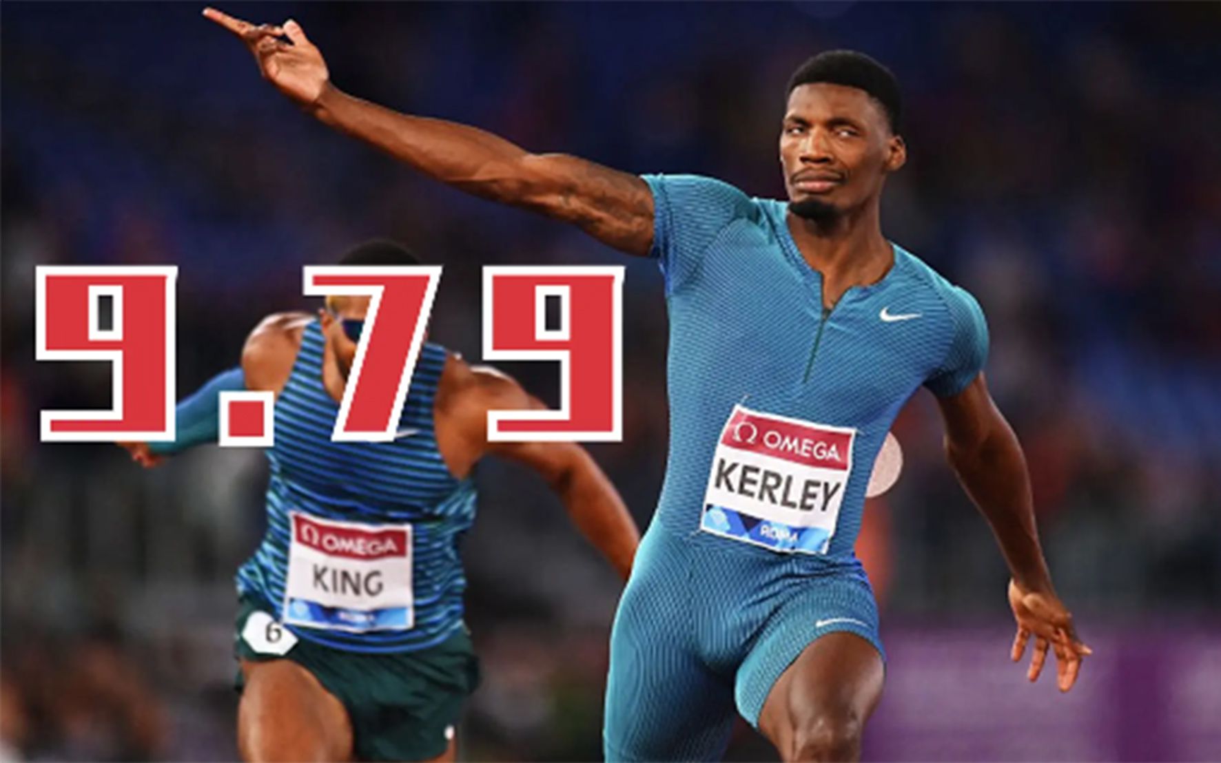 9秒79!科尔利预赛跑出史上最快预赛成绩,百米金牌只是时间问题?