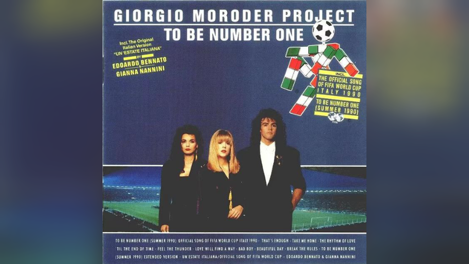 [图]1990年意大利世界杯主題曲 《意大利之夏》 Un' Estate Italiana - Giorgio Moroder