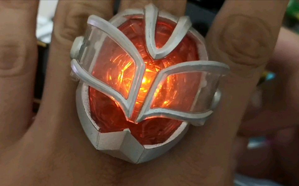 自制一个dx魔法阵白魔法师戒指假面骑士wizard法爷