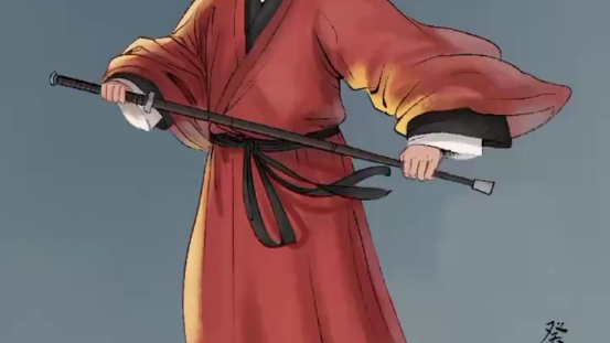 东汉武官形象推测图绘画步骤缩放.