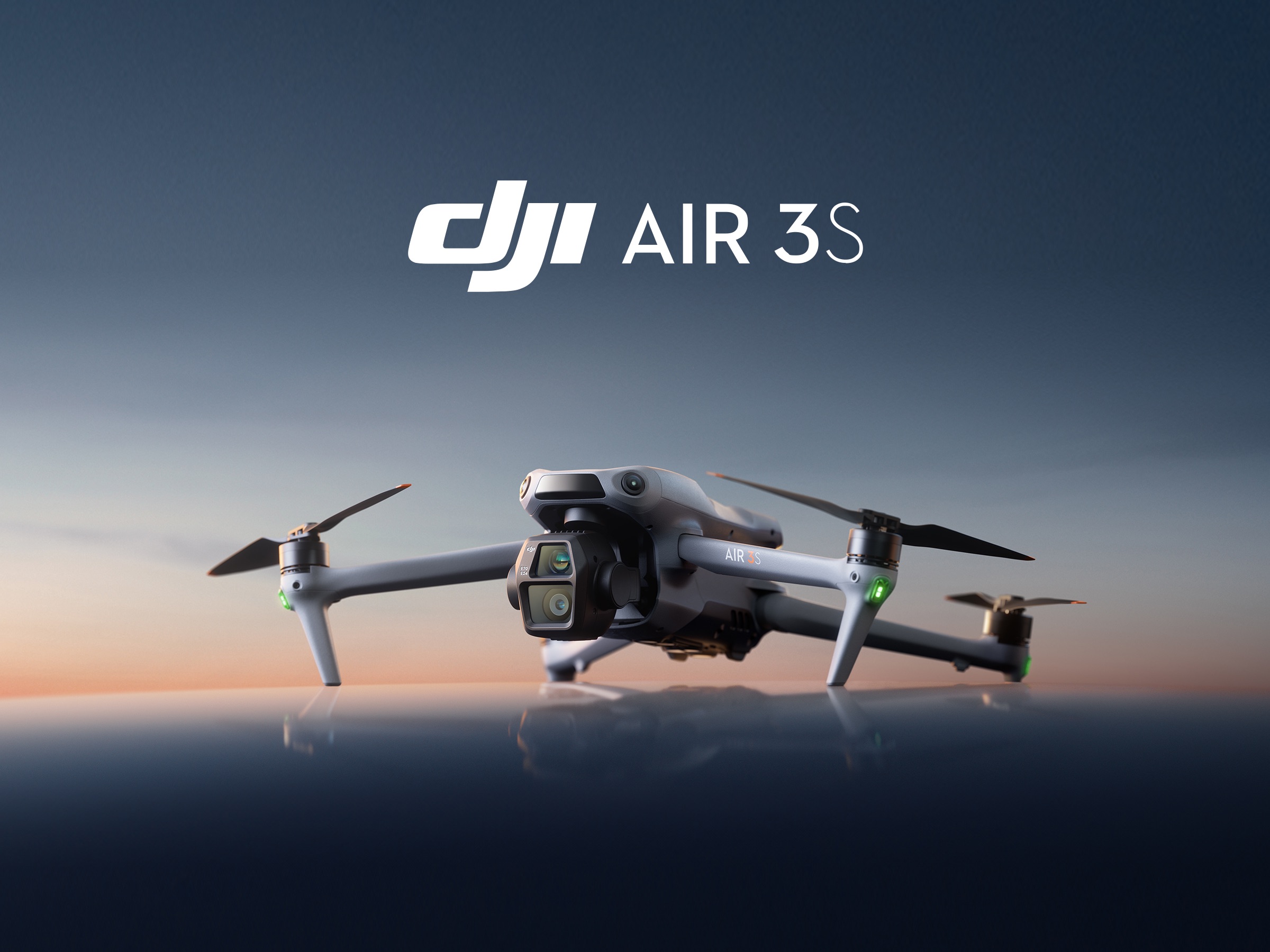 大疆发布 dji air3s 双摄旗舰旅拍无人机,尽显风光