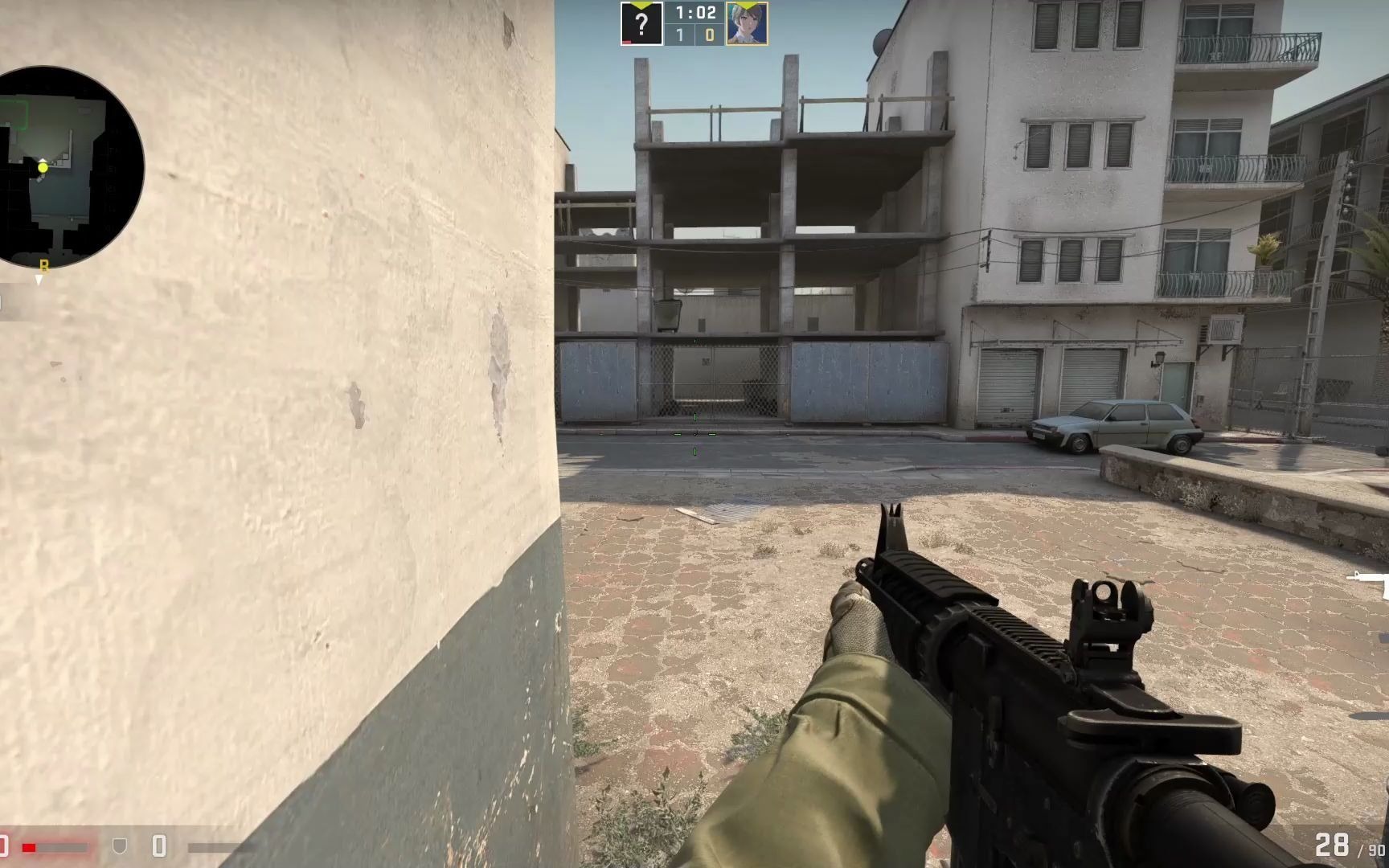 csgo2当萌新up和他的老玩家朋友单挑作死系列