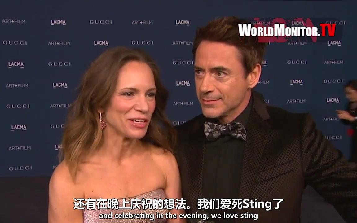 【RDJ内增高帅富翻译组】小罗伯特唐尼在 LACMA Art 和Film Gala 2013 上接受采访哔哩哔哩bilibili