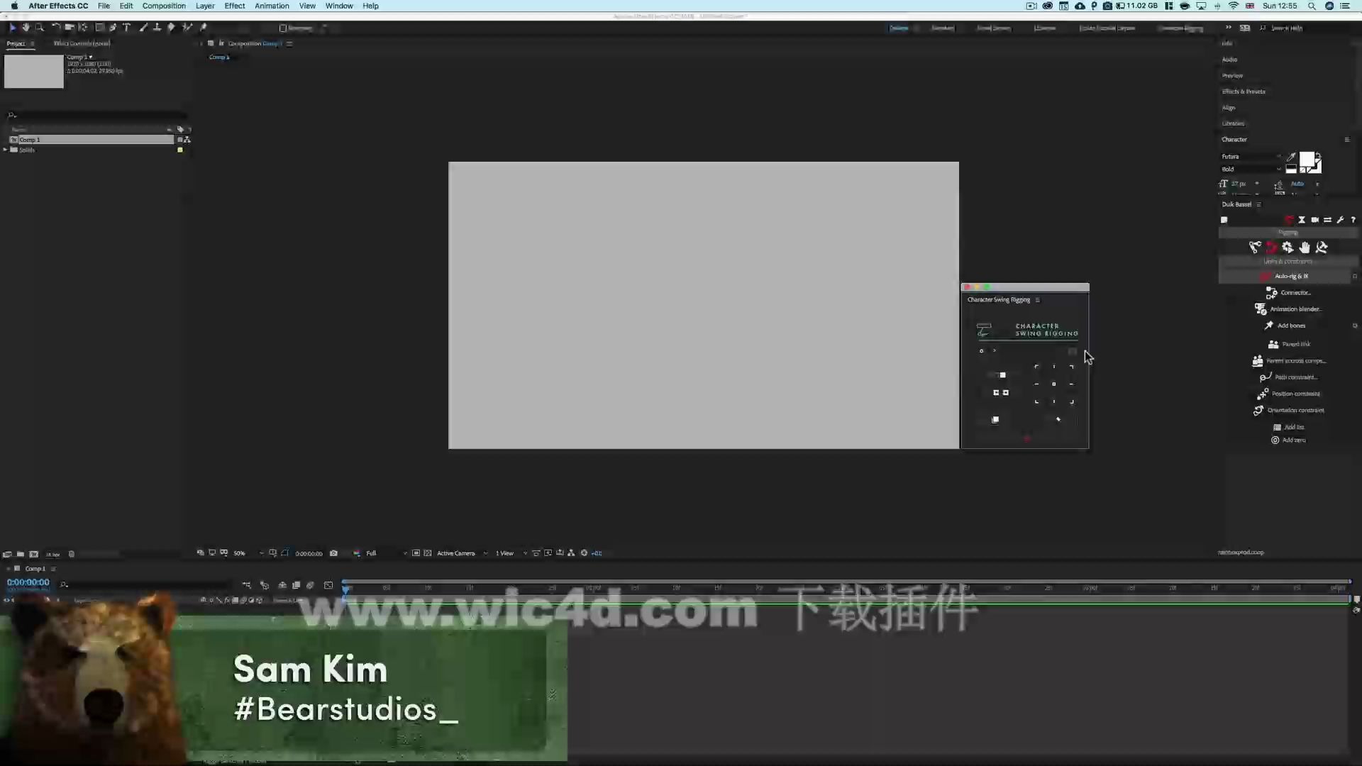 PATCHED Character Swing Rigging 1.5.1 Plugin For After Effects
