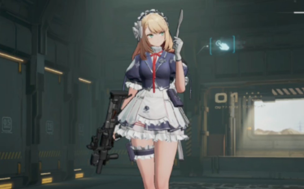 女仆桑朵莱希 特殊动作演示【少女前线2追放】