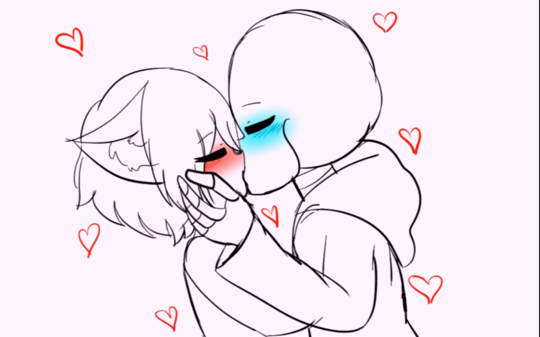 [图]Just a Friend to you（animatic）［OC x Sans］