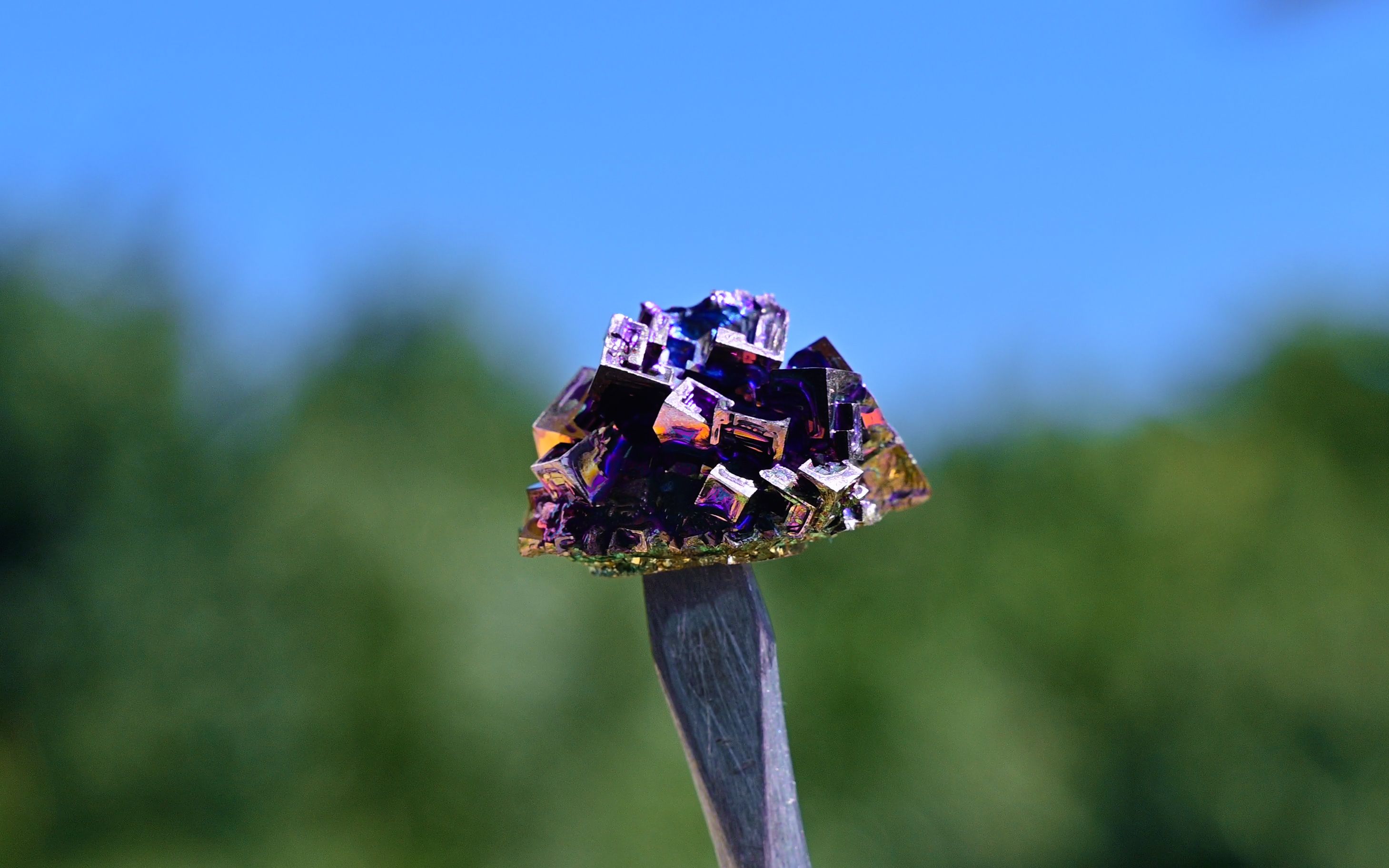 【铋晶体】空中的彩色岛屿