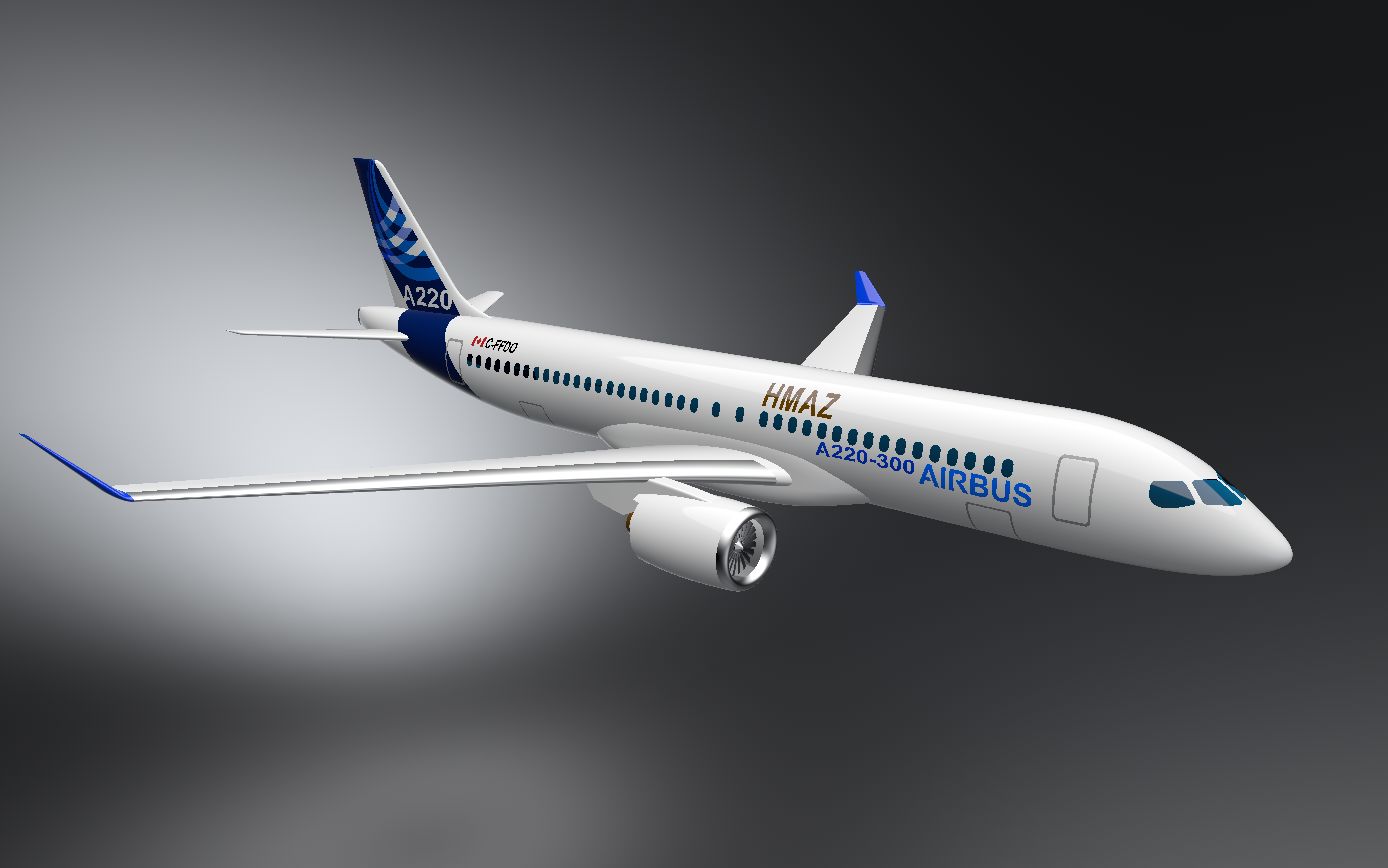 空客220是新款机型代号却往回起,外形我设计完成_哔哩哔哩 (゜-゜)つ