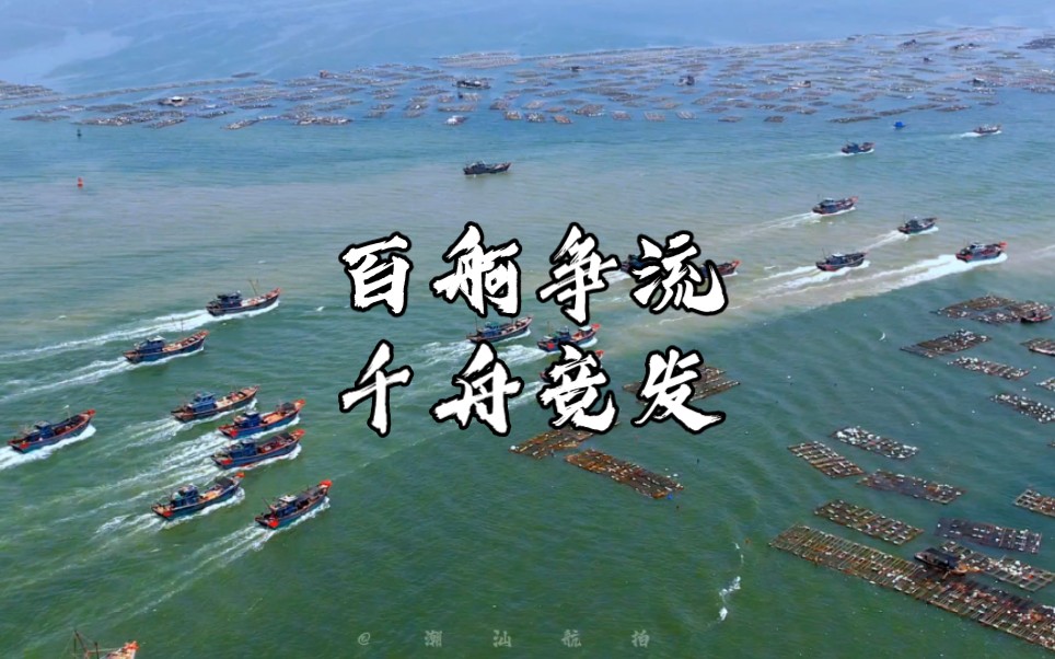 百舸争流,千舟竞发!8月16日饶平三百门码头渔船开海