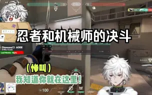 Download Video: 【熟切】忍者和机械师欢声笑语的超认真同期互殴1v1（下）【彩虹社/丛云花月/伊波雷】