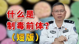 什么是制毒前体？（短版）