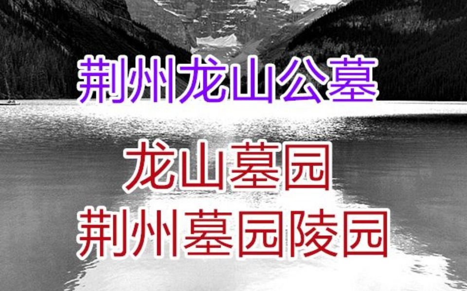 荆州龙山公墓墓地价格一览表哔哩哔哩bilibili