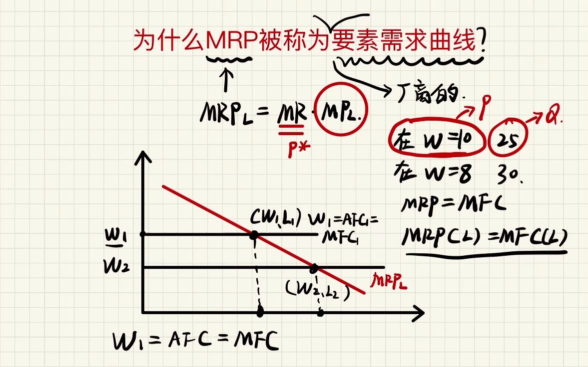 为什么MRP被称为厂商的要素需求曲线?微观经济学哔哩哔哩bilibili