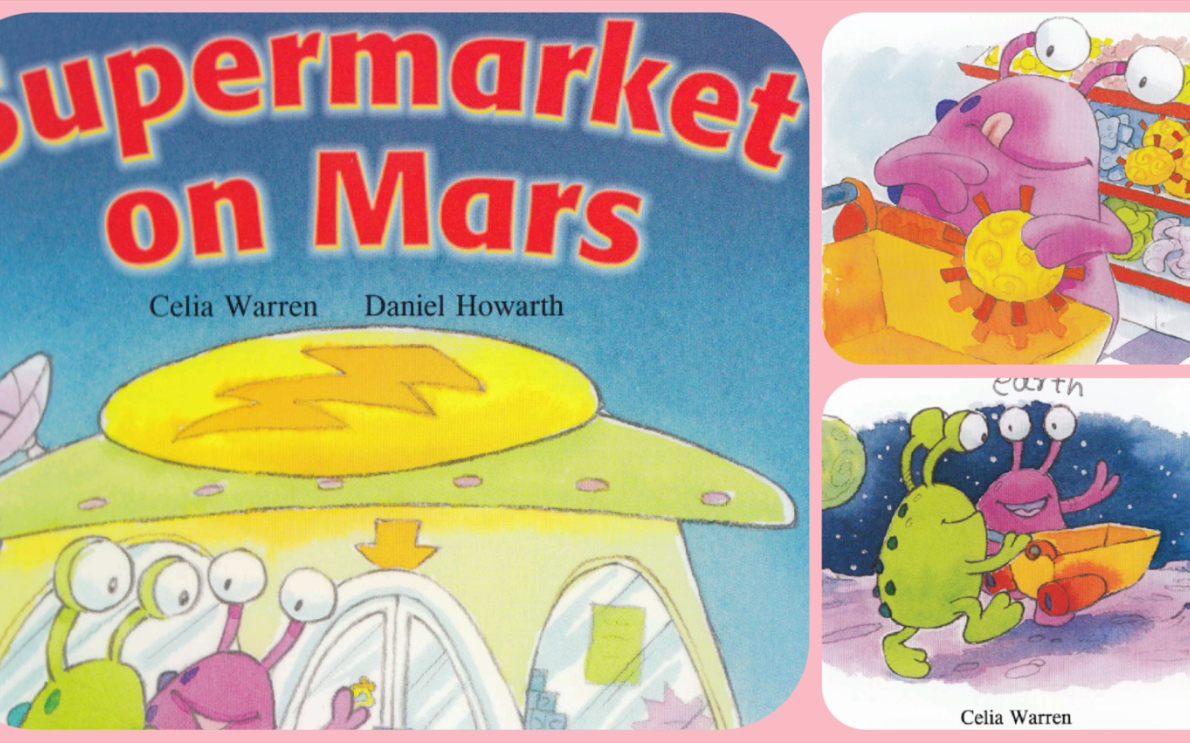 supermarket on the mars《火星上的超市》英文绘本阅读