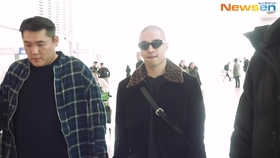 G Dragon权志龙 0124仁川入境 哔哩哔哩 つロ干杯 Bilibili