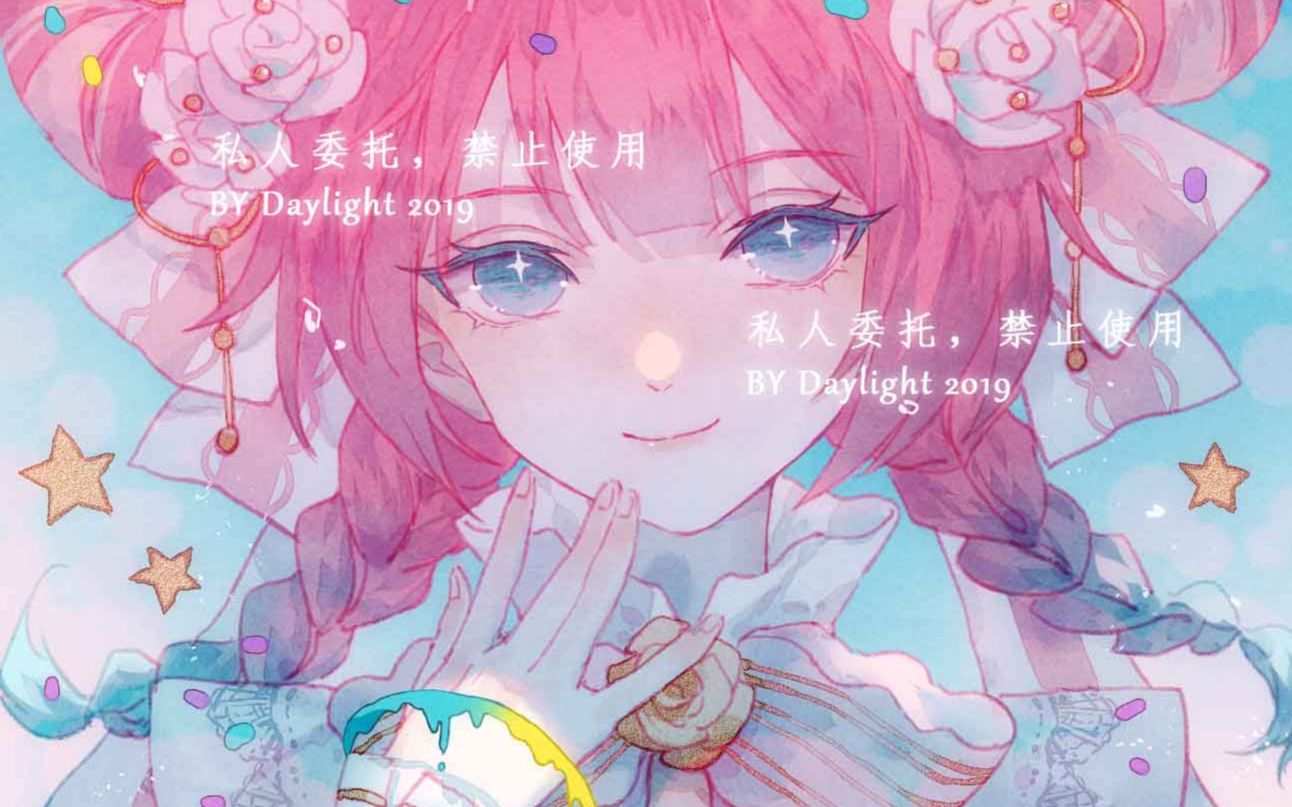 【板绘】头像过程哔哩哔哩bilibili