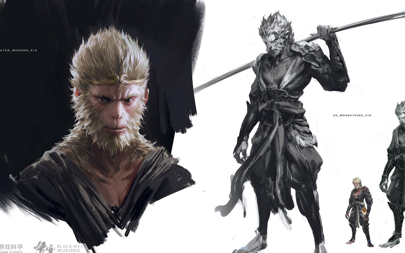 《黑神话:悟空》模型制作,帅气悟空就是这样成型的 - 影音视频 - 小不