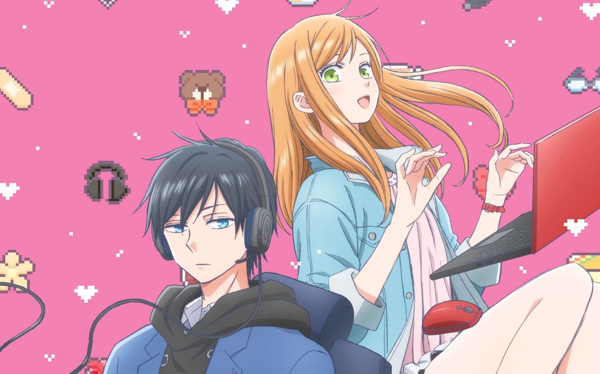 和山田进行lv999的恋爱 op完整版「ぐらでーしょん」kana-boon feat.