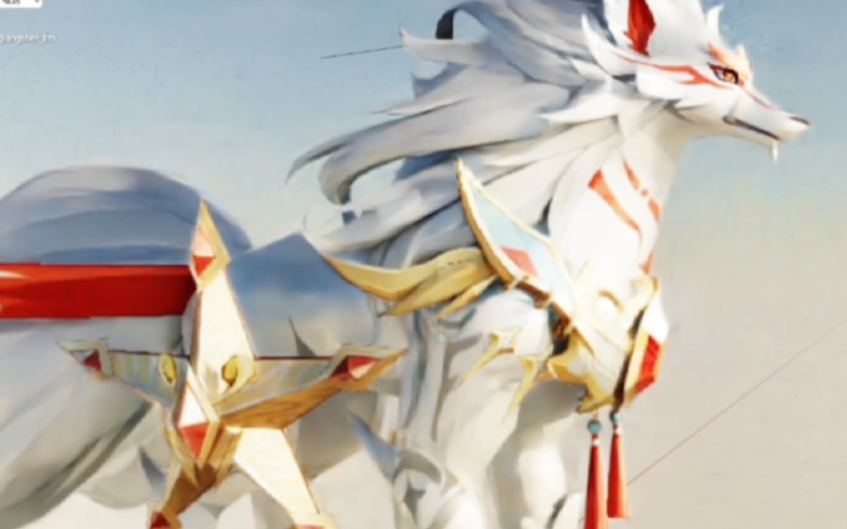 【新凯蒙塔】《奥拉星手游》"幻星狼神"模型展示!