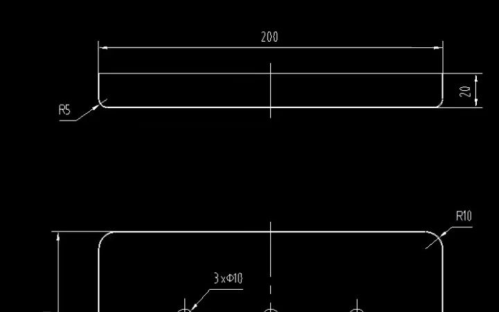 [图]盖板冲压工艺及模具设计#学生设计素材成品参考资料