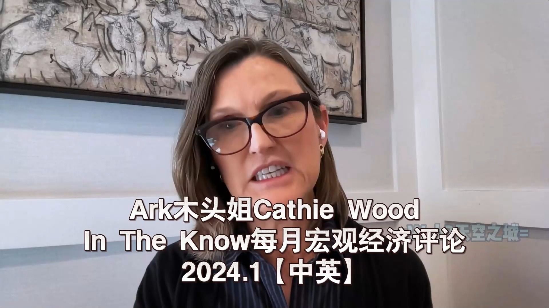 【中英】Ark木头姐Cathie Wood In The Know每月宏观经济评论 2024.1哔哩哔哩bilibili