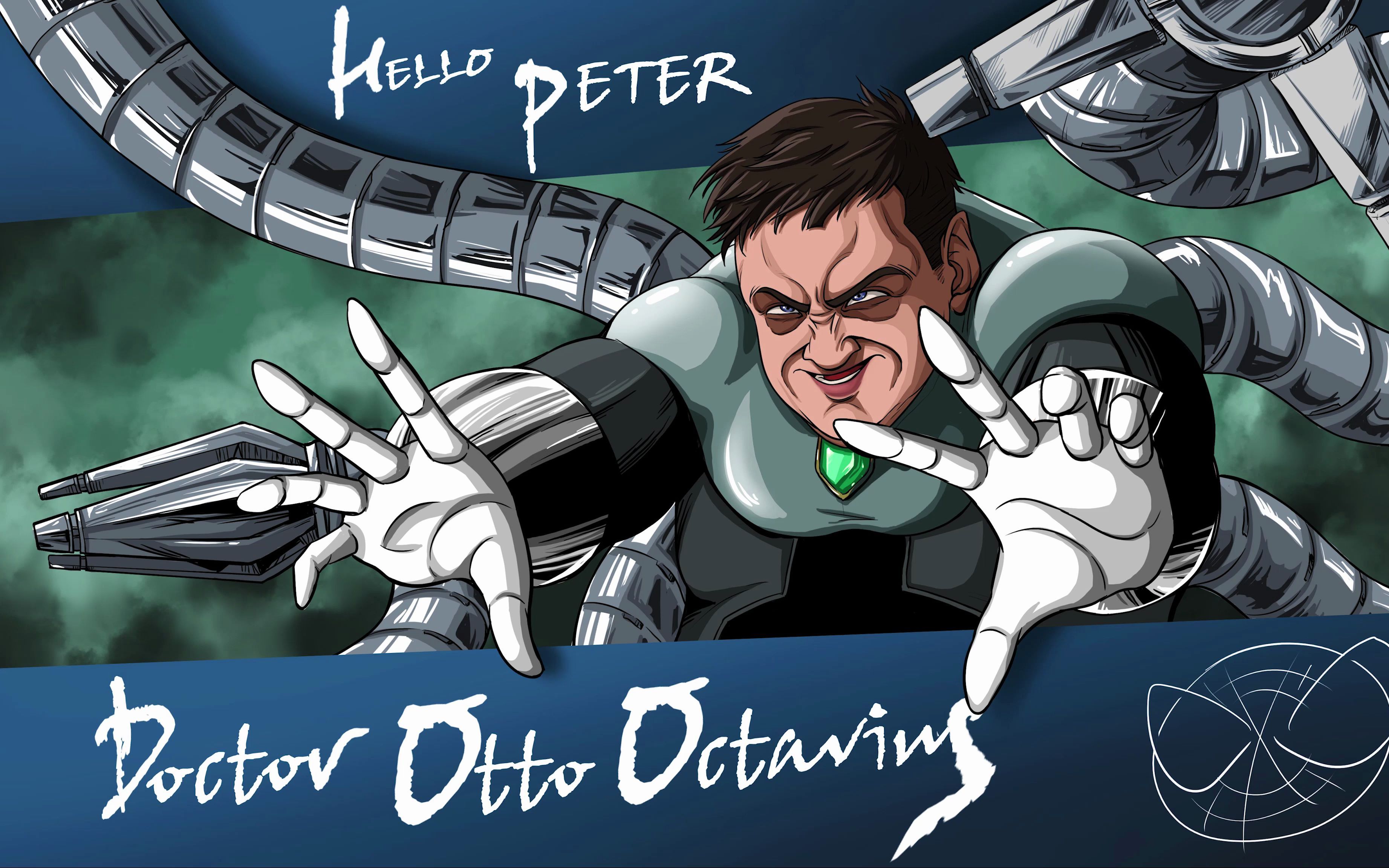 章鱼博士是如何画出来的?