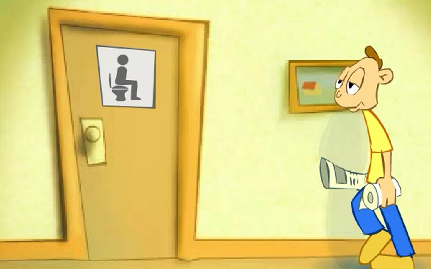 【搬运】非常老的一部flash动画:上厕所