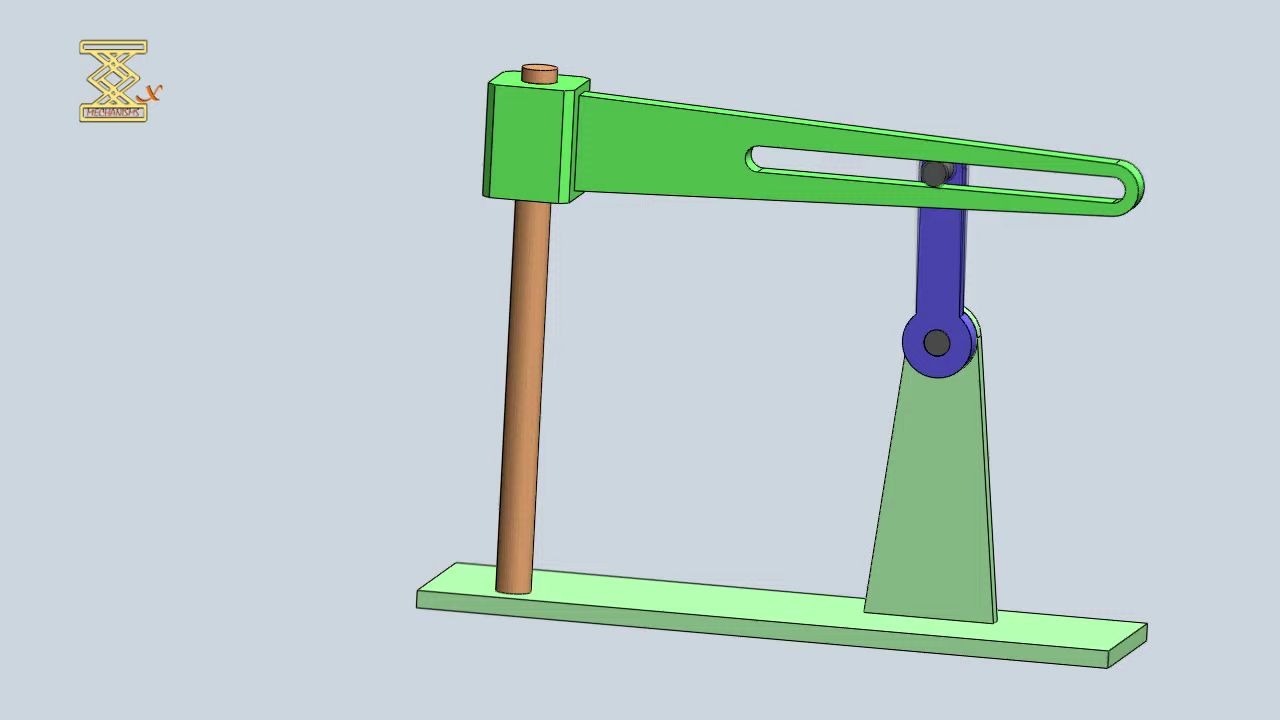 连杆滑槽机构_10 (三连杆槽式链接正弦发生器)