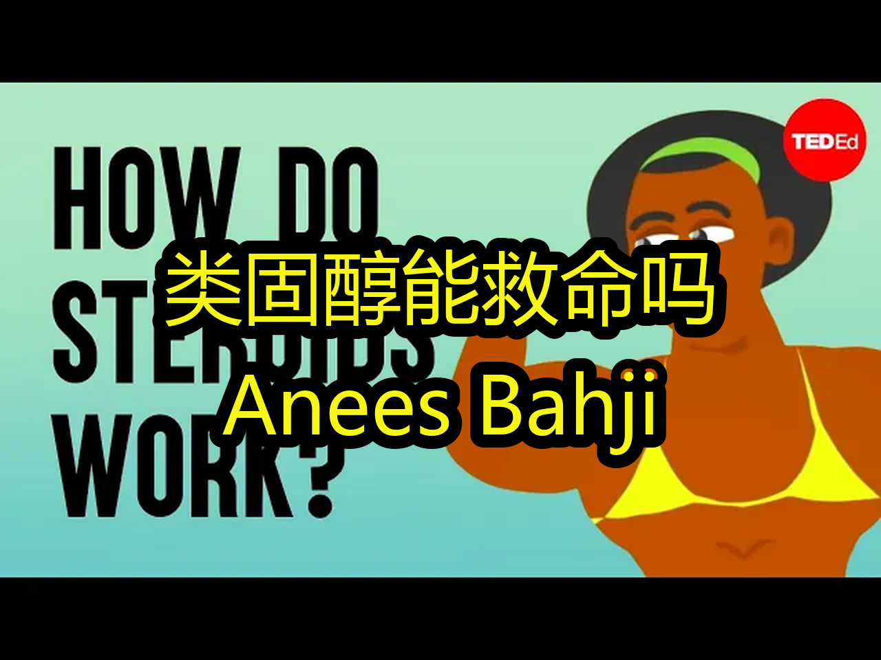 【中配】类固醇能救命吗?:Anees Bahji  TEDEd哔哩哔哩bilibili